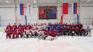 Благотворительный хоккейный матч «Гонка Легкова PARI»