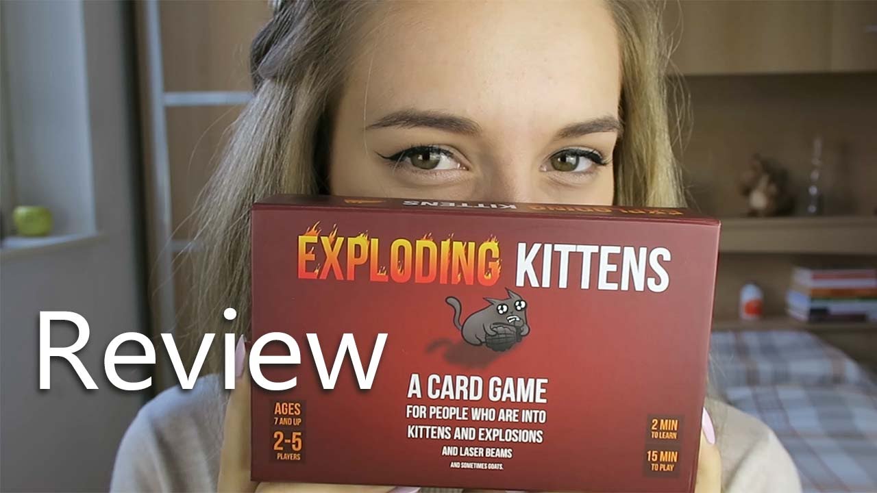 Exploding Kittens Experience/Review | Tjaša Deu - YouTube