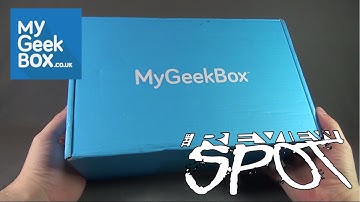 Subscription Spot - My Geek Box July 2016 Subscription Box UNBOXING!