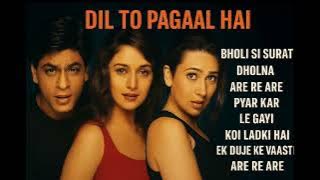 Dil To Pagal Hai All Songs | Shahrukh khan | Madhuri Dixit | Karishma kapoor