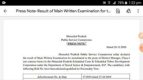 HPPSC & HPSSC Latest Notification ||Result out||  Roll no. list|| Various other Notification