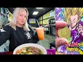 Trying a Popular Themed Noodle Bar in Orlando! Soupa Saiyan 2022 / Dragon Ball Z, Toys, Art & Food!