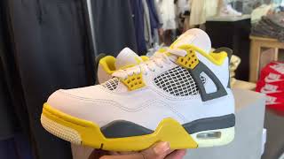 [Review 153] - Jordan 4 Retro: Vivid Sulfur 2024 Women’s