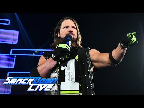 AJ Styles promises to give Daniel Bryan a painful reminder at WWE TLC: SmackDown LIVE, Nov. 27, 20..