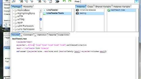 Testing with SUnitToo