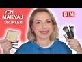 BİM YENİ MAKYAJ ÜRÜNLERİNİ DENİYORUM (ARALIK 2020) 💄👍🏼