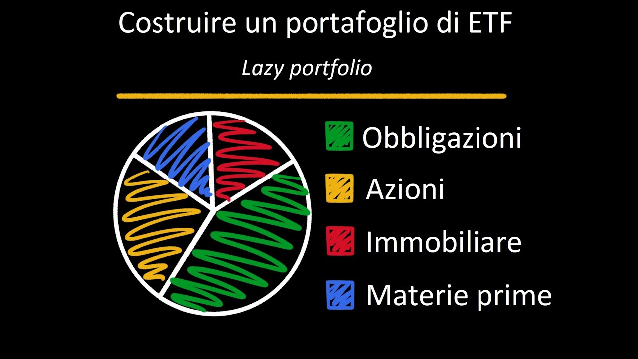 Costruzione di un portafoglio pigro di ETF per tutte le stagioni (lazy portfolio)