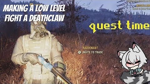 An adventure with a low level player | fallout 76