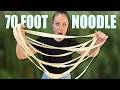 I Hand Stretched A 70 Food Long Noodle