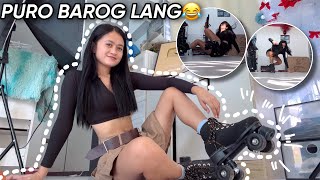 Finally Learning How To Use Roller Skates! | NASAKTAN LANG | Vlogmas ‘22 Day 14 | Sai Datinguinoo screenshot 4