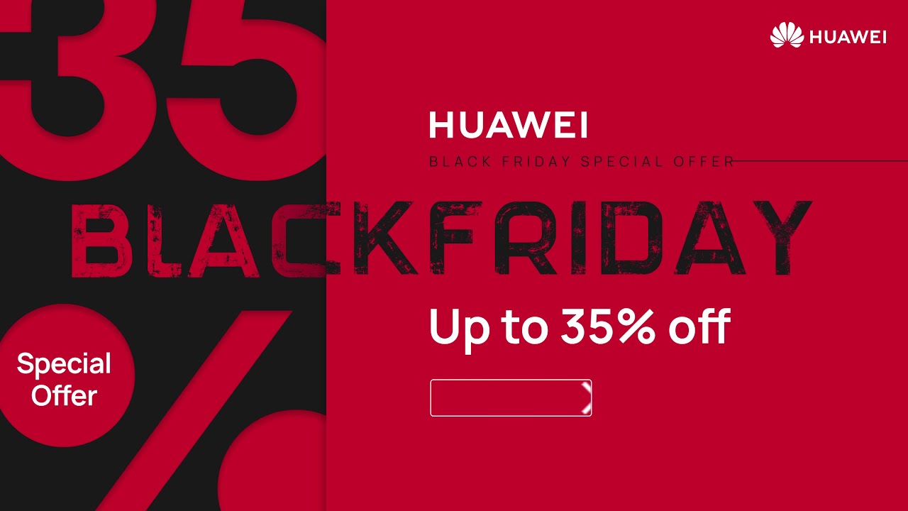 Huawei Announces Black Friday Deals For Huawei Watch Gt Huawei P30 Lite And Huawei Freelace