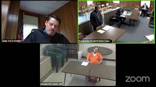 20210719565 Judge Aaron J  Gauthier 53rd Circuit Court proceedings, Judge Aaron J  Gauthier presidin