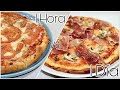 MASA DE PIZZA DE 1 HORA VS. 1 DÍA | ¿CUAL QUEDA MEJOR?