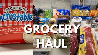 Grocery Haul ALDI Kroger Meijers Budget