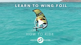 Learn To Wing Foil  RIDING