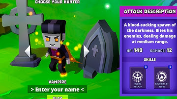 All Hunters in Hunters Origin Game Mobile Android ios Gameplay