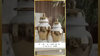 Exquisite And Stylish Small & Big Ceramic Vases Combo