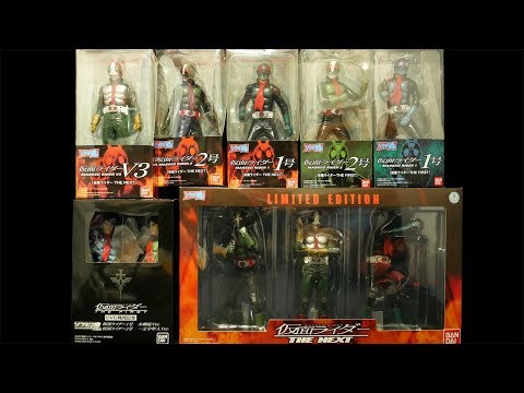 【専用】ライダー マスクコレクション/1号2号 V3/FIRST NEXT/ 劇場版『仮面ライダーTHE NEXT』から仮面ライダー1号と2号の限定