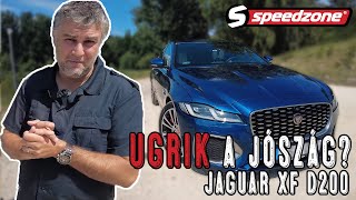 Speedzone teszt: Jaguar XF D200: Ugrik a jószág?