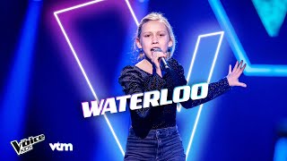 Jits  'Waterloo' | Blind Auditions | The Voice Kids | VTM