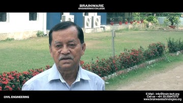 Brainware Engineering College - CIVIL ENGINEERING Dept. with HOD Speak