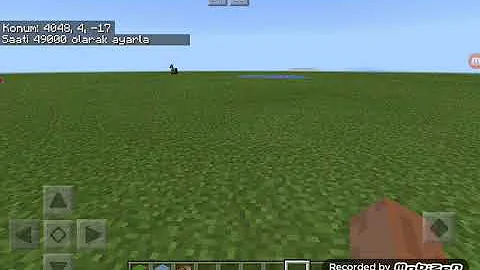 Minecraft ta tekne ile nasıl hızlı gidilir