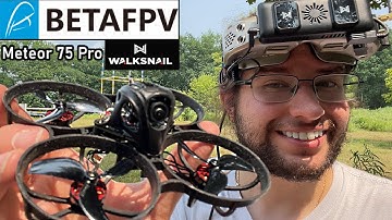 BetaFPV Meteor 75 Pro HD Walksnail Edition // Freestyle & Range Flight Review