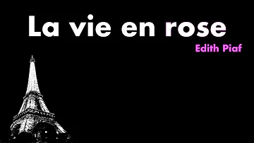 La Vie En Rose - Edith Piaf (Acoustic Karaoke)