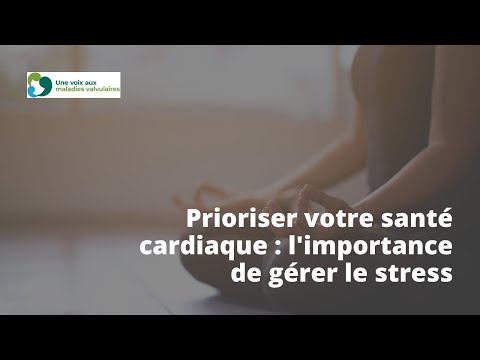 Vidéo: Santé Cardiaque Des Femmes En Milieu De Vie: Quel Est Le Rôle Du Stress Psychosocial?