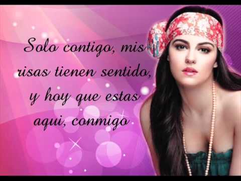 "Contigo"(Versión Oficial) - Maite Perroni [LETRA]