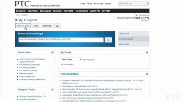 eSupport Portal - Enhancing the Customer Experience - PTC