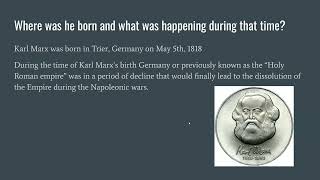 Karl Marx Presentation