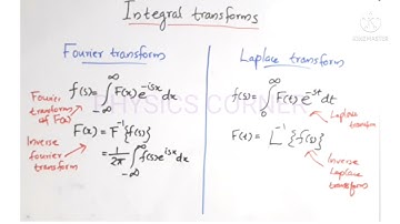 SET PHYSICS - Theory - Mathematical Physics - Integral transforms - introduction