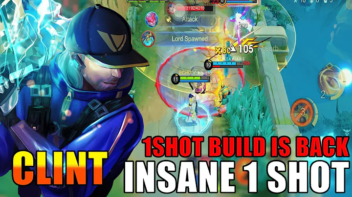 CLINT ONE SHOT BUILD AND EMBLEM IS BACK GAMEPLAY❗CLINT BEST BUILD FOR 2025❗ Mobile Legends ❗ MLBB❗ML