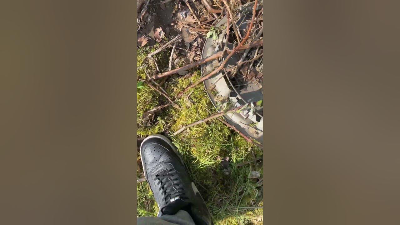 Run over Ford Focus hubcap found - YouTube