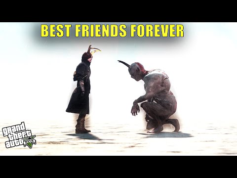 GTA 5 : BEST FRIENDS FOREVER HISTORY OF DOMINATOR AND TREVOR #1050