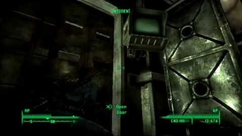 Fallout 3 Experimental MIRV Door Glitch