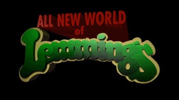 All New World of Lemmings AGA (Amiga 50Hz) - Intro / Attract Mode