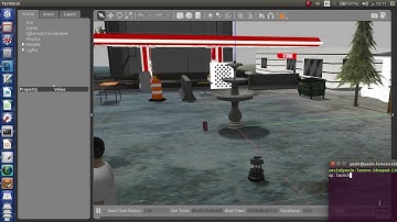 [EKF MonoSLAM for 3D reconstruction]  Gazebo Simulation