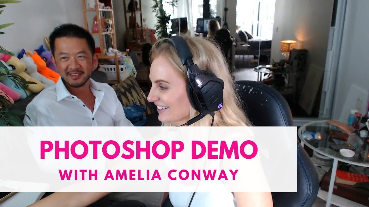 Photoshop Demonstration with Amelia Conway