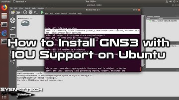 How to Install GNS3 with IOU Support on Ubuntu | SYSNETTECH Solutions