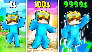 Minecraft But Your JUMP Increases Every Second!