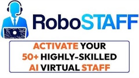 Meet RoboSTAFF: Revolutionize Your Business with AI-Powered Virtual Assistants | #EarnTalk