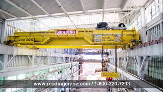 Reading Crane & Engineering Co 200Ton Crane Case Study