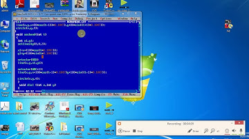 How To Create CLOCK Use C Program Part 4