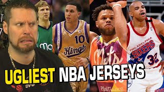 Ugliest NBA Jerseys of AllTime