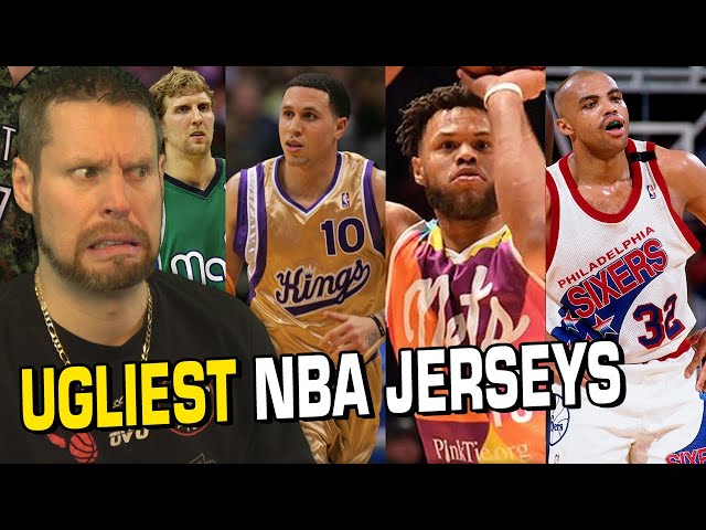 What are the worst looking NBA jerseys of all time? : r/nba