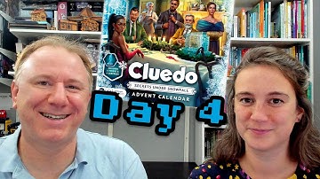 Cluedo/Clue Advent Calendar Day 4 - Secrets Under Snowfall