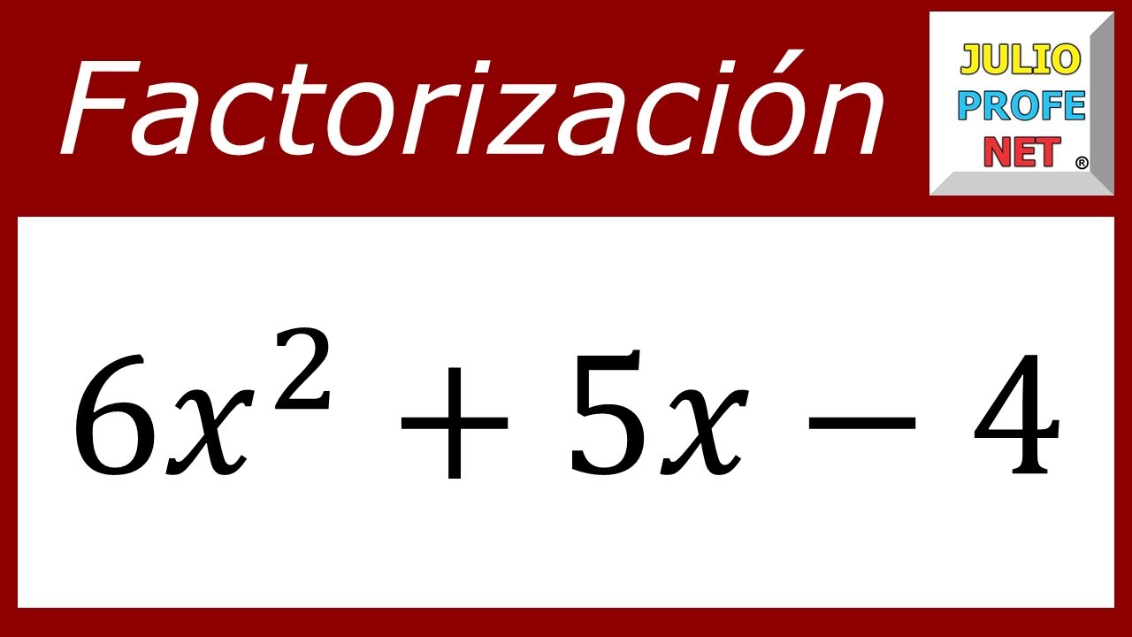 Factorizacion De Trinomios De La Forma Ax Bx C Ejercicio 1