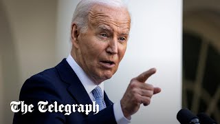 video: Biden condemns ‘outrageous’ attempt to seek arrest warrant for Netanyahu